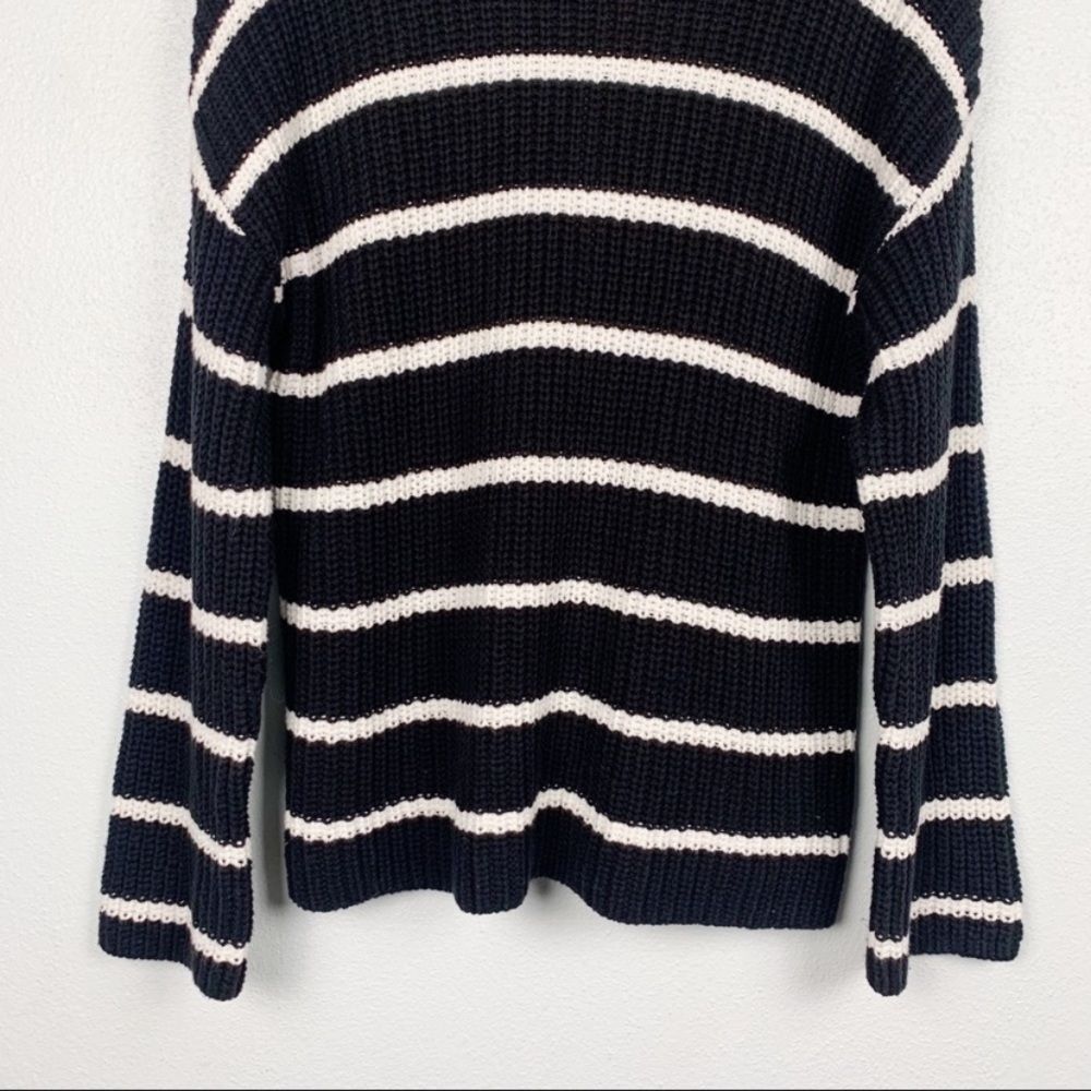 Caslon Shaker Mock Neck Ribbed Chunky Knit Sweater - Picture 4 of 8